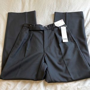 Uniqlo Wool Blend Tucked Pants